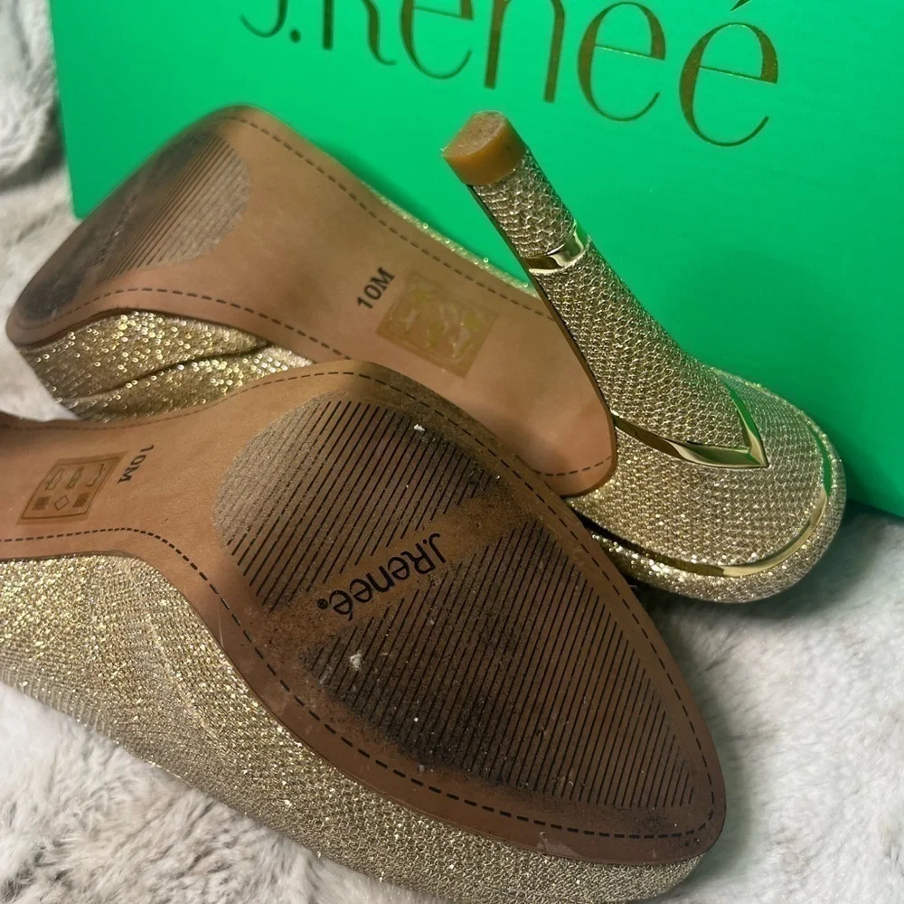 ONILLE GOLD HARLEQUIN GLITTER sz10